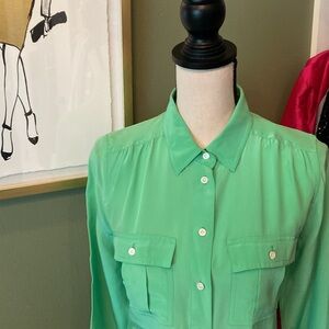 Jcrew silk blouse